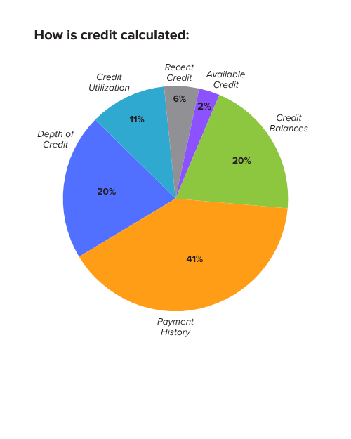 Credit Score Pillar Page Pie Chart-2