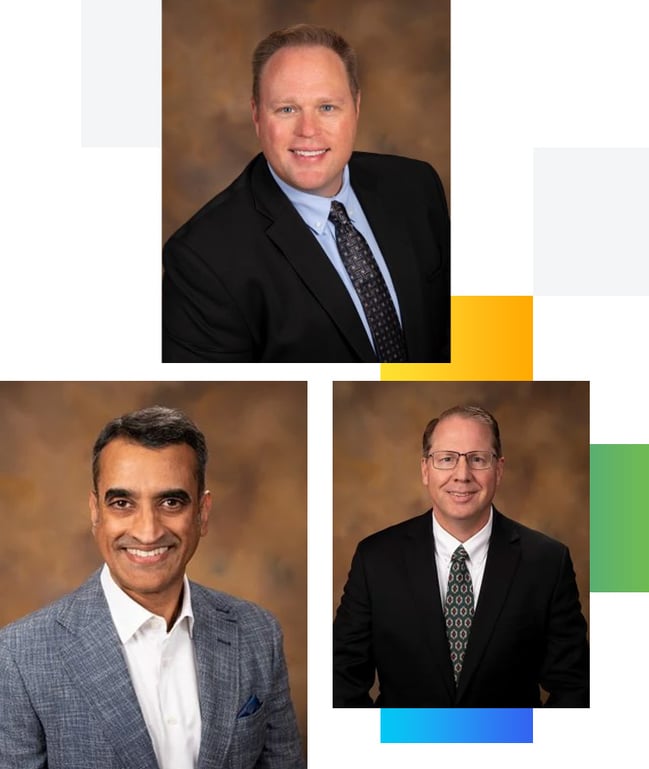 C-Suite Leadership Team, CEO, CFO, and COO
