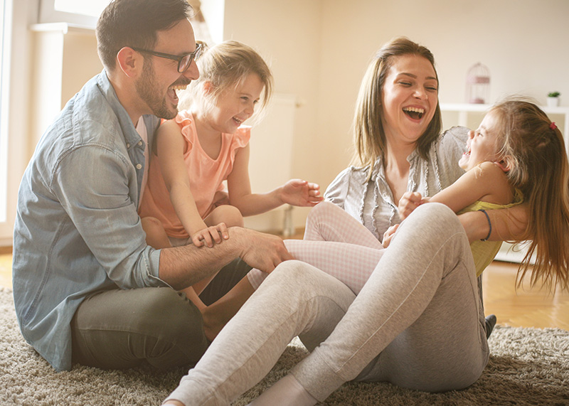 family-laughing